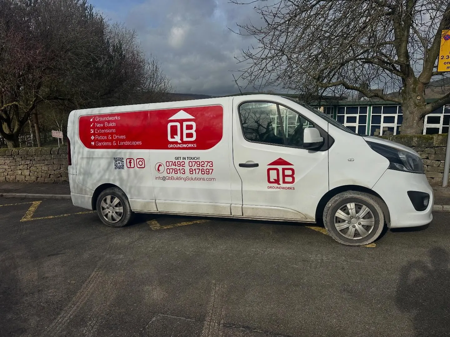 QB Building Solutions van